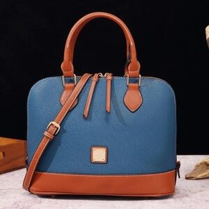 FASHION Color-block Textured Tote Bag
